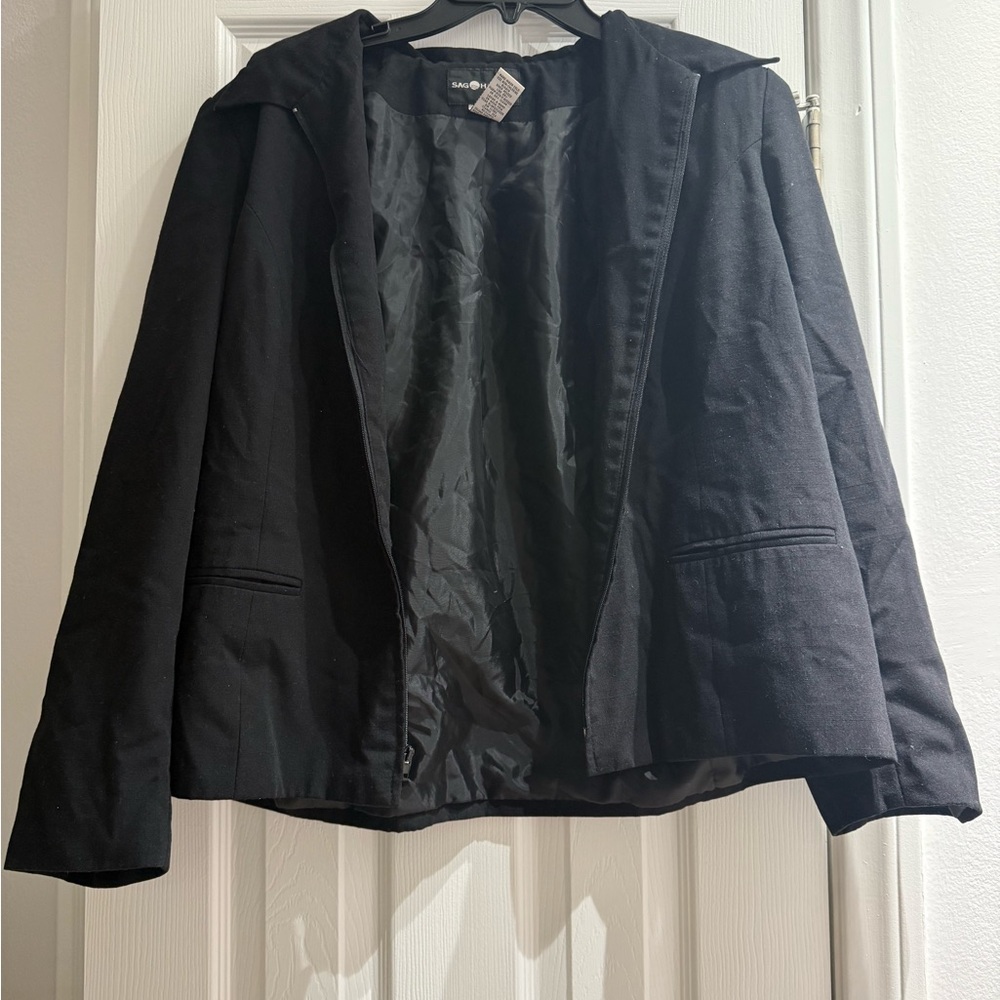 Sag Harbor Black Women's Blazer